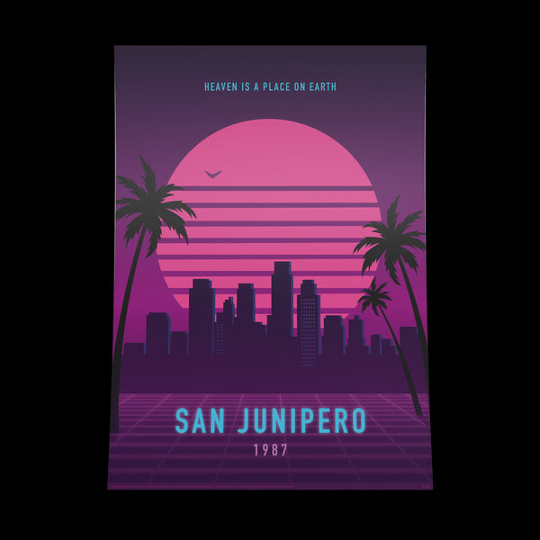 Black Mirror - San Junipero - A2 poster