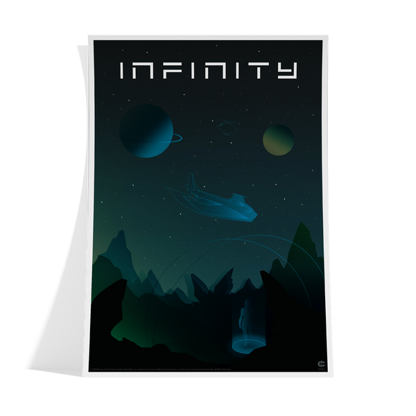 Official Black Mirror - USS Callister Infinity - A2 poster