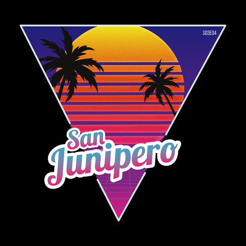 Black Mirror - San Junipero - Palm hoodie