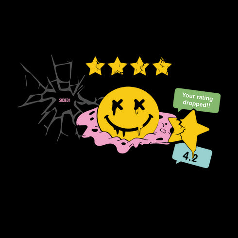 Black Mirror - Nosedive - Ratings sweatshirt