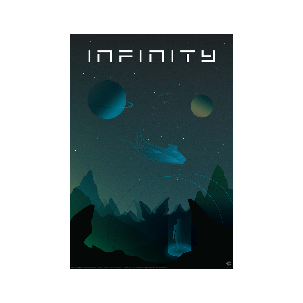 Official USS Callister Infinity Poster | Black Mirror Official